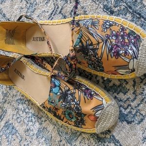 Cute ankle tie sandals